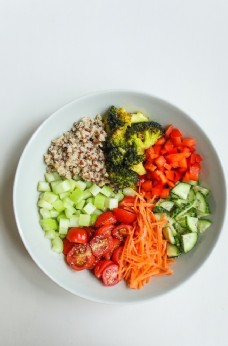 绿色蔬菜蔬菜沙拉图片