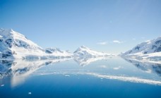 雪山冰川风景图片