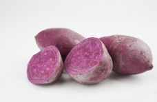 紫薯零食美食背景海报素材图片