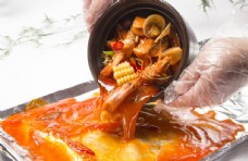 
                    海鲜 餐厅 瓦罐 套餐 龙虾图片
