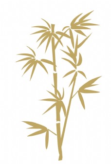 绿背景传统风格竹子图片