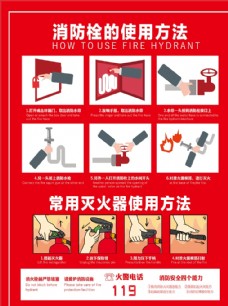 学习消防栓的使用方法图片
