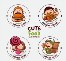卡通标志卡通人物餐饮标志图片