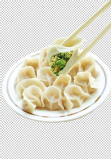 美食挂画水饺图片