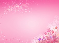 大樱桃粉色背景图片