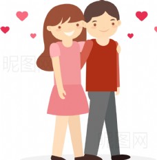 七夕情人节情侣图片