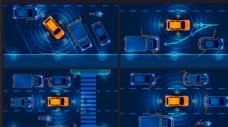 汽车交通智能防撞系统图片