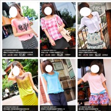 七夕活动女装打折爆款促销图图片