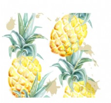 卡通菠萝菠萝图片