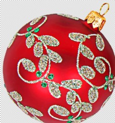 圣诞节彩球装饰图片