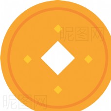 中国风设计铜钱图片