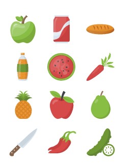 健康饮食饮食图标图片