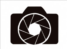 相机图标照相机logo剪影图片