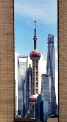 上海建筑建筑上海东方明珠电视塔图片