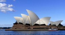 出国旅游海报悉尼歌剧院图片
