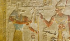 埃及壁画埃及古代壁画雕塑背景图片