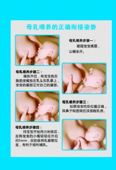 母乳喂养的正确衔接姿势图片