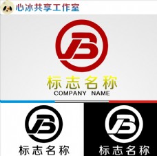 设计字母B字母logo图片