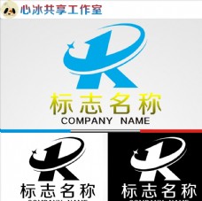 设计字母K字母logo图片