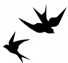 鸟矢量燕子图片
