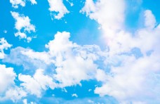 大自然蓝天白云图片