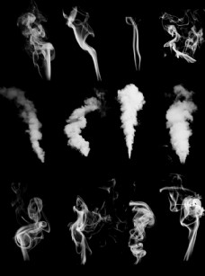 图片素材水墨白色烟雾蒸腾效果素材图片