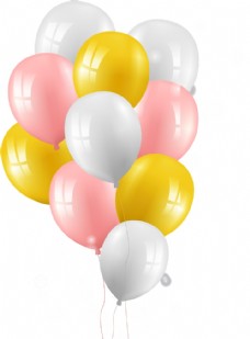 婚礼气球免抠气球png素材图片