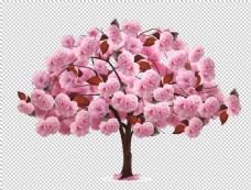 樱樱桃展架樱花装饰素材图片