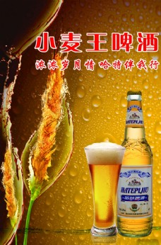 冷饮杯啤酒海报图片