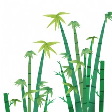 背景图竹子装饰元素图片