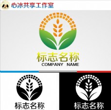 设计字母农业logo图片