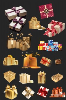礼品礼物盒图片