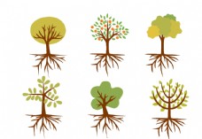 树木抽象树图片