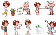 其他卡通医生护士图片