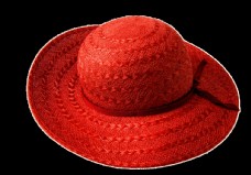 帽子草帽太阳帽素材图片