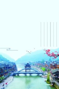 家具广告中国风风景画图片