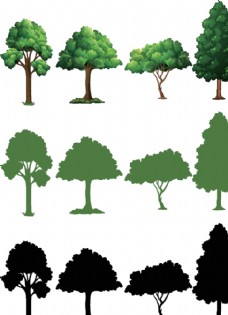 树木矢量树图片