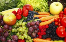 绿色食品水果蔬菜图片
