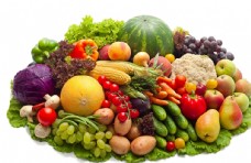 绿色食品水果蔬菜图片