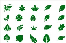 PSD素材树叶绿叶叶子素材图片