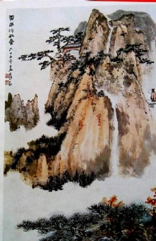 水墨中国风中国风水墨画图片
