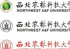 西北农林科技大学矢量logo图片