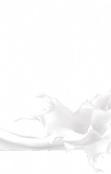 牛奶飞溅牛奶矢量素材图片