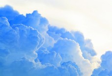 山水天空立体云朵特效云山云海装饰图图片