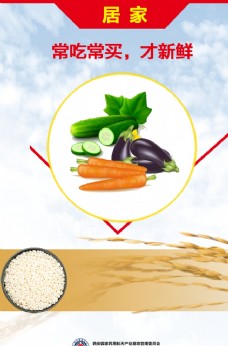 绿色蔬菜节约粮食图片
