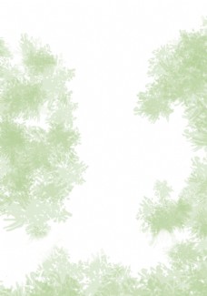 绿树原创绿色植物树林树叶元素壁纸图片