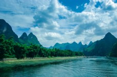 景观水景桂林山水甲天下图片