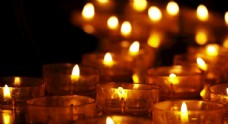 茶灯蜡烛烛火信仰宗教图片