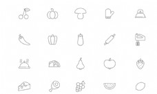 特色食物平面SEO图标UI标识标志图片