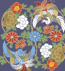 欧式花纹背景中式古典花纹背景图片